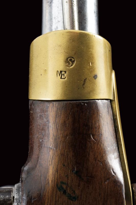 Pistola militare a pietra focaia, Regno di Napoli, 1812