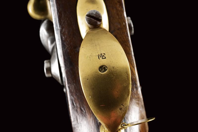 Pistola militare a pietra focaia, Regno di Napoli, 1812