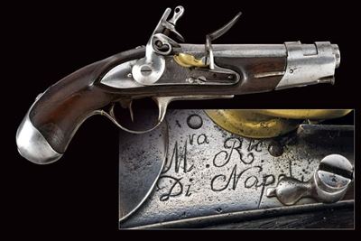 Murattiana, Pistola a pietra focaia da gendarmeria, Napoli 1811