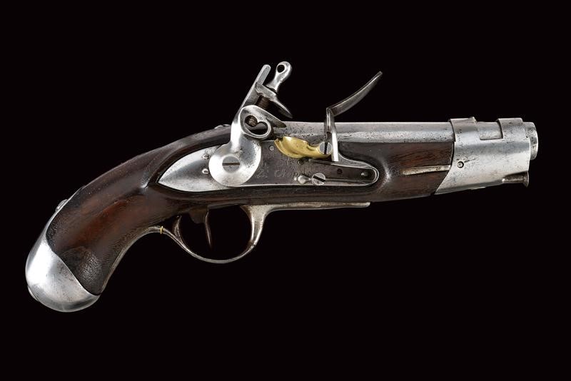 Murattiana, Pistola a pietra focaia da gendarmeria, Napoli 1811