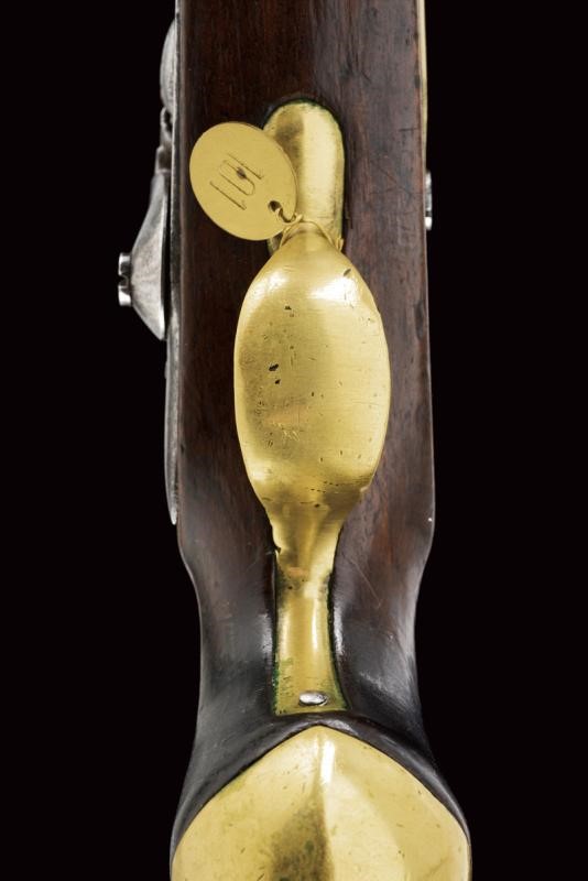 Pistola a luminello da gendarmeria, Mod. 1839, Stato Pontificio, lunghezza 23,9 cm