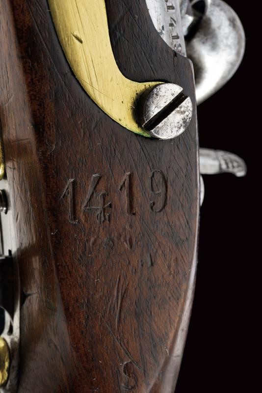 Pistola a luminello da gendarmeria, Mod. 1855, Stato Pontificio