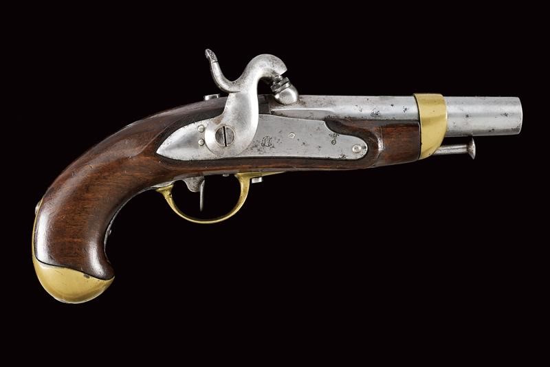 Pistola a luminello da gendarmeria, Mod. 1855, Stato Pontificio