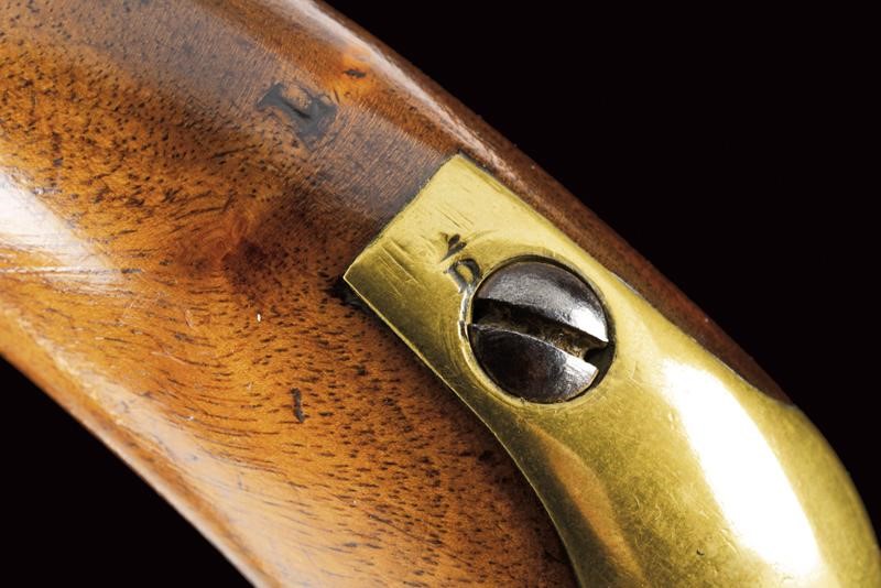 Pistola ridotta a luminello da truppa di gendarmeria, Mod. 1839, Stato Pontificio