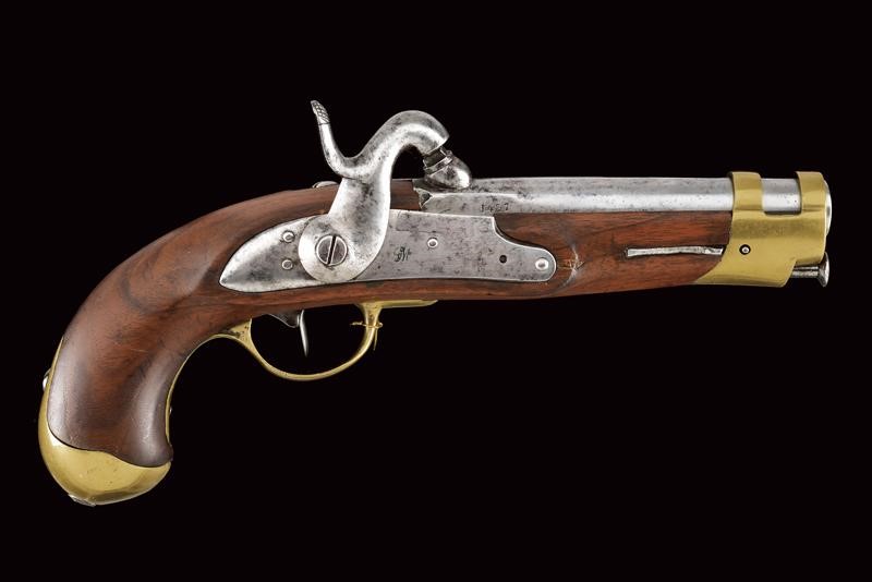 Pistola a luminello da gendarmeria Mod. 1847, Stato Pontificio, cal. 15 mm