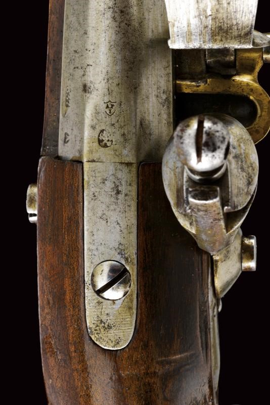 Mazzocchi, Pistola da gendarmeria a pietra focaia Mod. 1839, Stato Pontificio