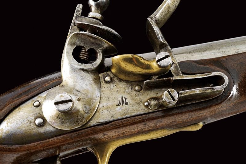 Mazzocchi, Pistola da gendarmeria a pietra focaia Mod. 1839, Stato Pontificio