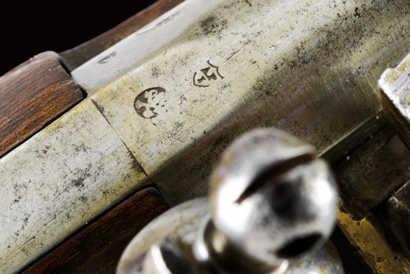 Mazzocchi, Pistola da gendarmeria a pietra focaia Mod. 1839, Stato Pontificio