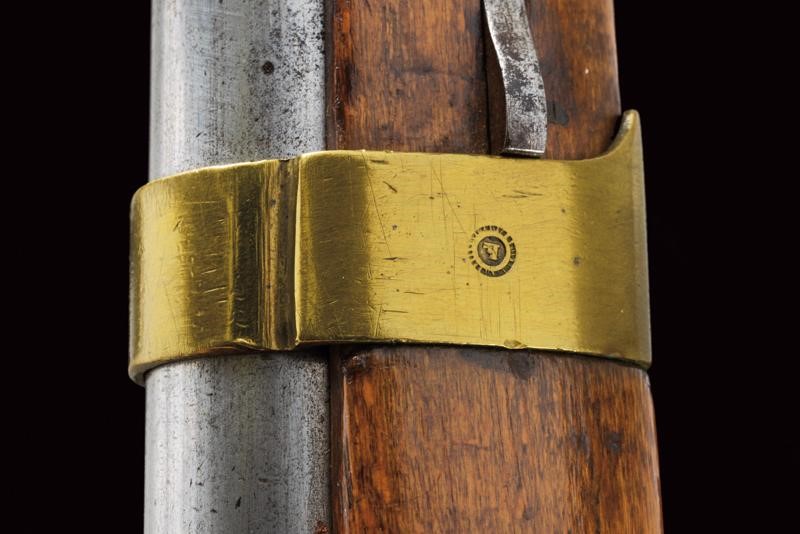Kammerbuchse Augustin, Modello 1842 con Baionetta, lunghezza 122,4 cm, Austria