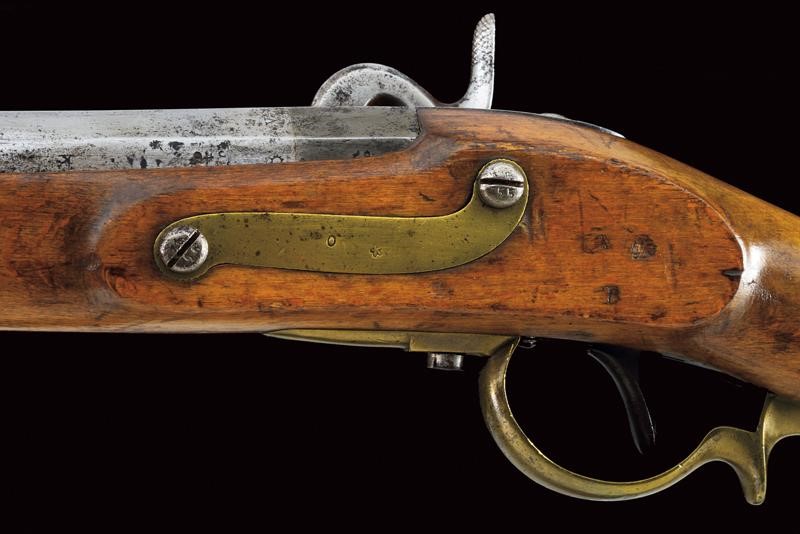 Kammerbuchse Augustin, Modello 1842 con Baionetta, lunghezza 122,4 cm, Austria
