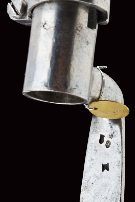 Moschetto a luminello da gendarmeria con baionetta, Belgio, XIX secolo