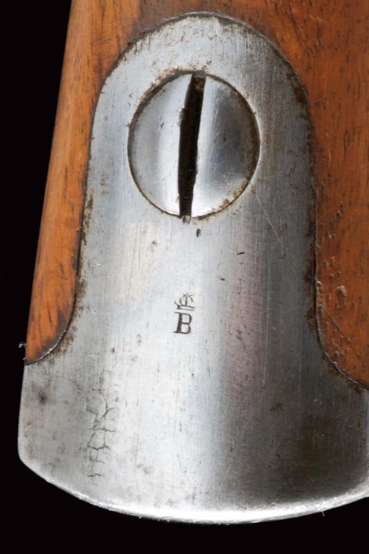 Moschetto a luminello da gendarmeria con baionetta, Belgio, XIX secolo
