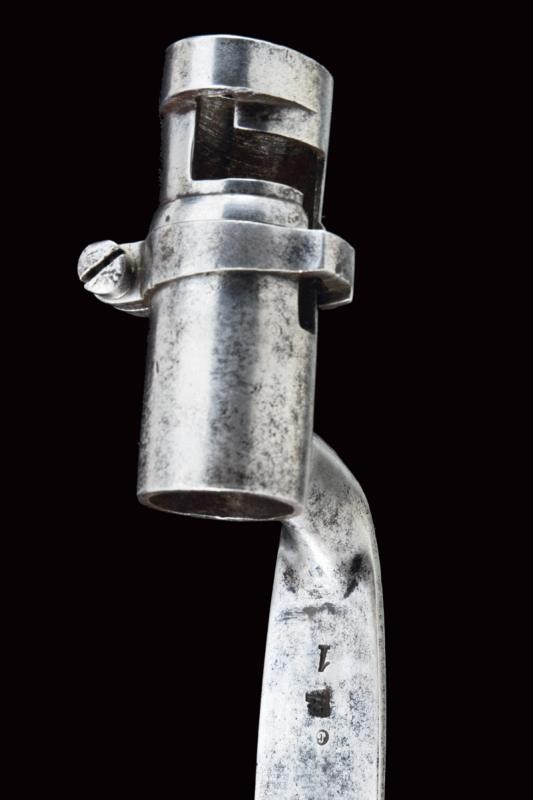 Fucile a luminello da gendarmeria Mod. 1857 con baionetta, Francia