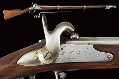Fucile a luminello da granatieri Mod. 1822T con baionetta, Francia, Metà XIX Secolo