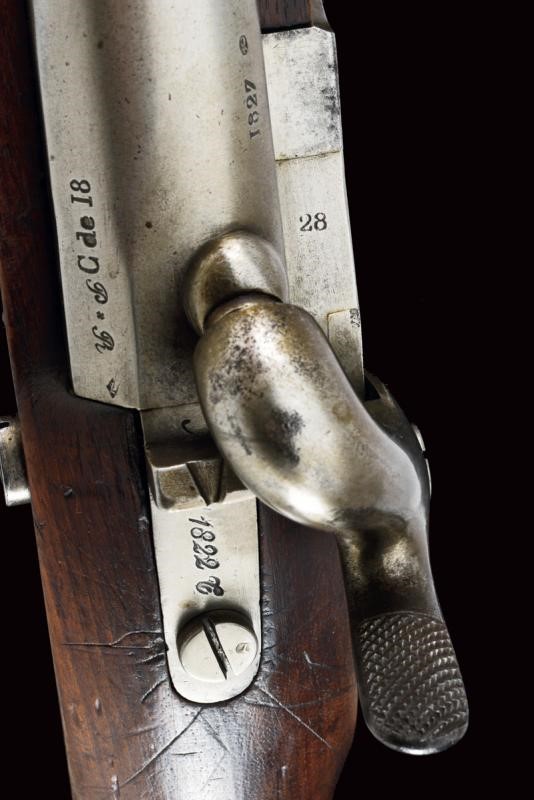 Fucile a luminello da granatieri Mod. 1822T con baionetta, Francia, Metà XIX Secolo