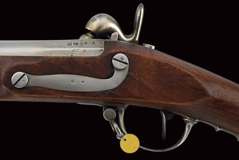 Fucile a luminello da granatieri Mod. 1822T con baionetta, Francia, Metà XIX Secolo