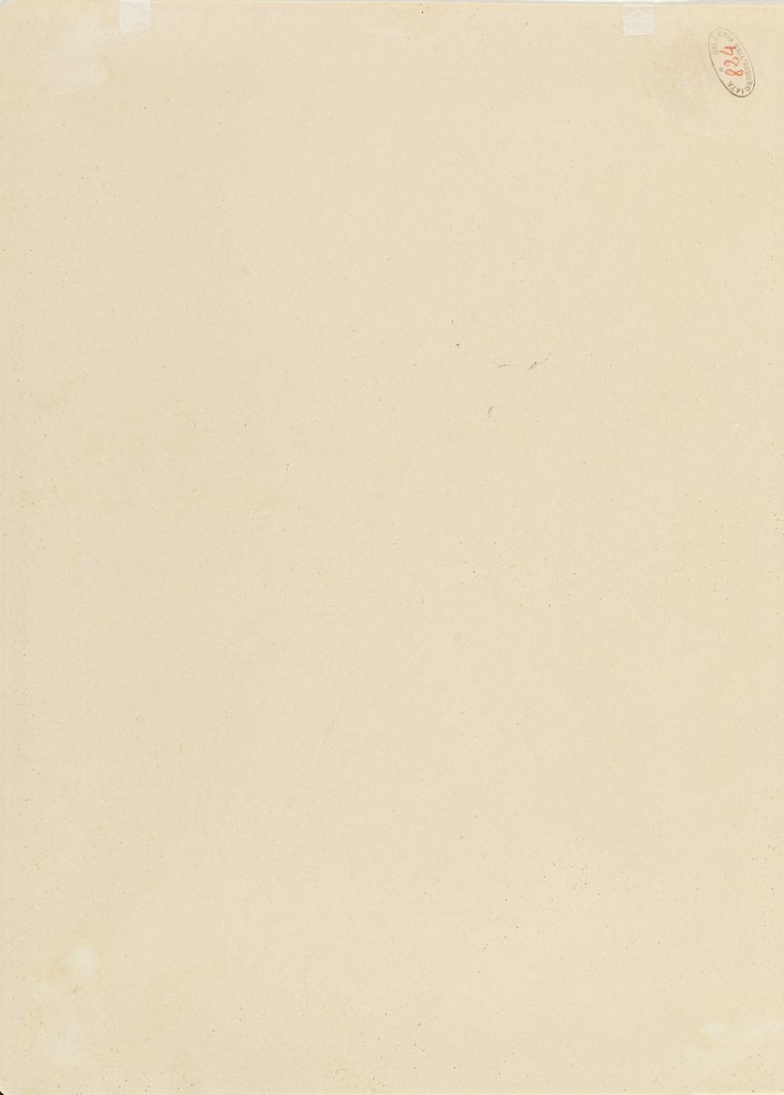 Lucio Fontana - Studio per figura femminile, inchiostro su carta, 1947