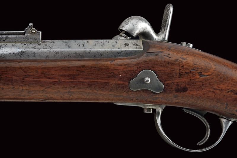 Carabina da cacciatori Mod. 1853 a luminello, Francia, lunghezza 125,7 cm