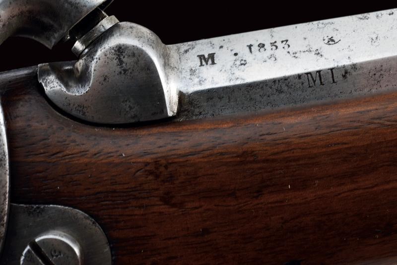 Carabina da cacciatori Mod. 1853 a luminello, Francia, lunghezza 125,7 cm