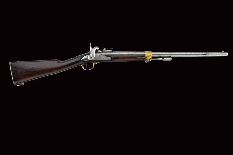 Moschettone a luminello da artiglieria Mod. 1829T bis, Francia, lunghezza 96 cm, cal. 18 mm