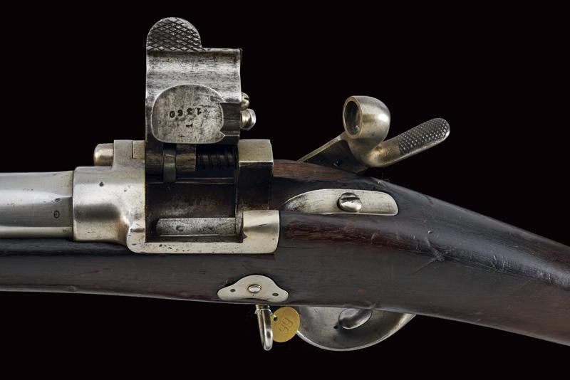 Fucile a tabacchiera Mod. 1867, Francia, Lunghezza 142 cm
