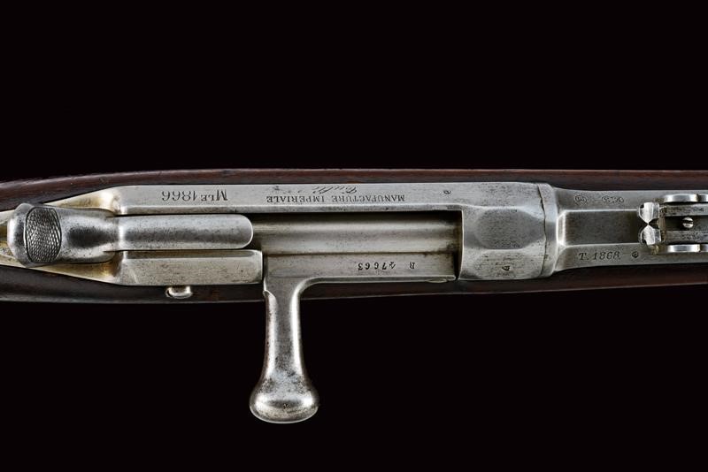 Fucile Chassepot Mod. 1866, Francia, con baionetta e accessori, 1868