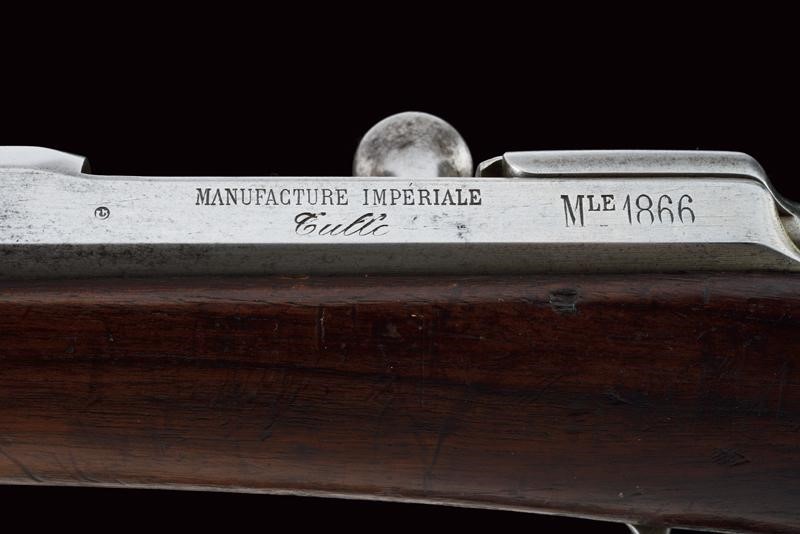 Fucile Chassepot Mod. 1866, Francia, con baionetta e accessori, 1868