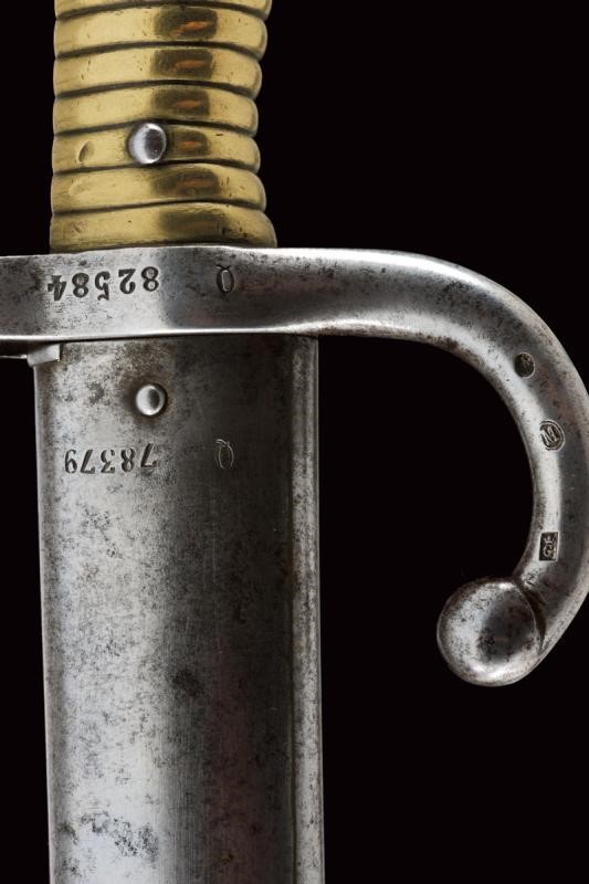 Fucile Chassepot Mod. 1866, Francia, con baionetta e accessori, 1868