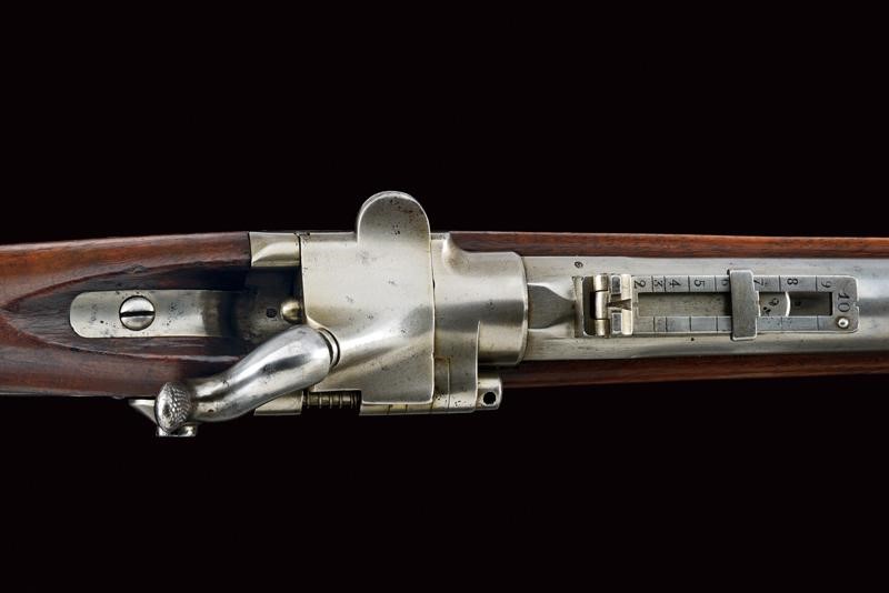 Carabina da cacciatori Mod. 1867 con baionetta, Francia, lunghezza 126 cm