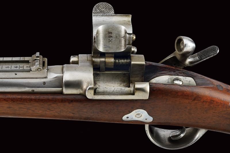 Carabina da cacciatori Mod. 1867 con baionetta, Francia, lunghezza 126 cm