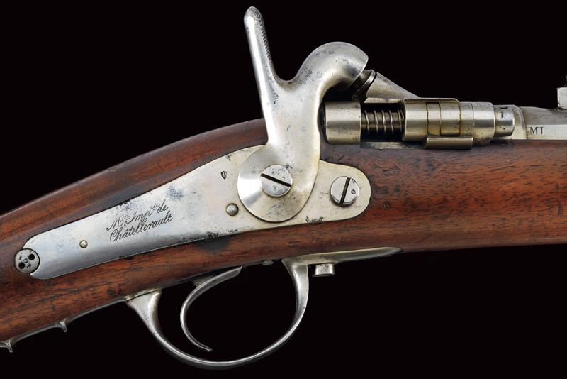 Carabina da cacciatori Mod. 1867 con baionetta, Francia, lunghezza 126 cm