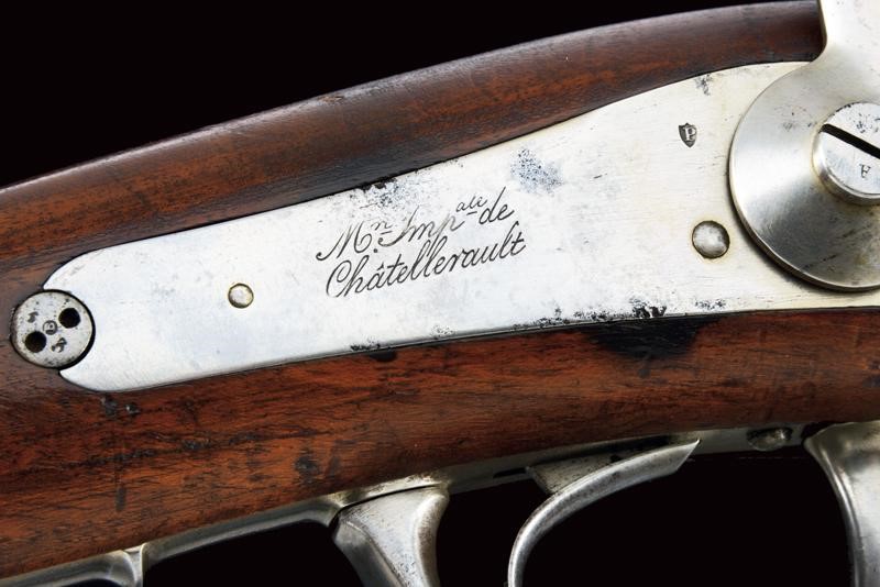 Carabina da cacciatori Mod. 1867 con baionetta, Francia, lunghezza 126 cm