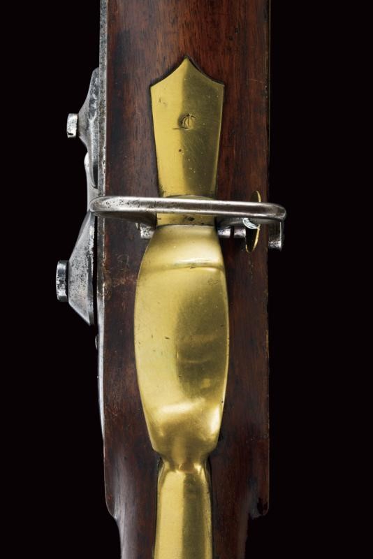 Fucile da fanteria ridotto a luminello, Prussia, lunghezza 143,3 cm, datazione 1800-1860 circa