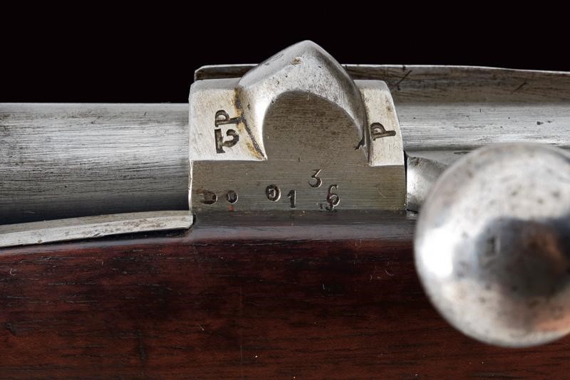 Fucile Carcano Mod. 1867 da fanteria, con baionetta e otturatore girevole-scorrevole