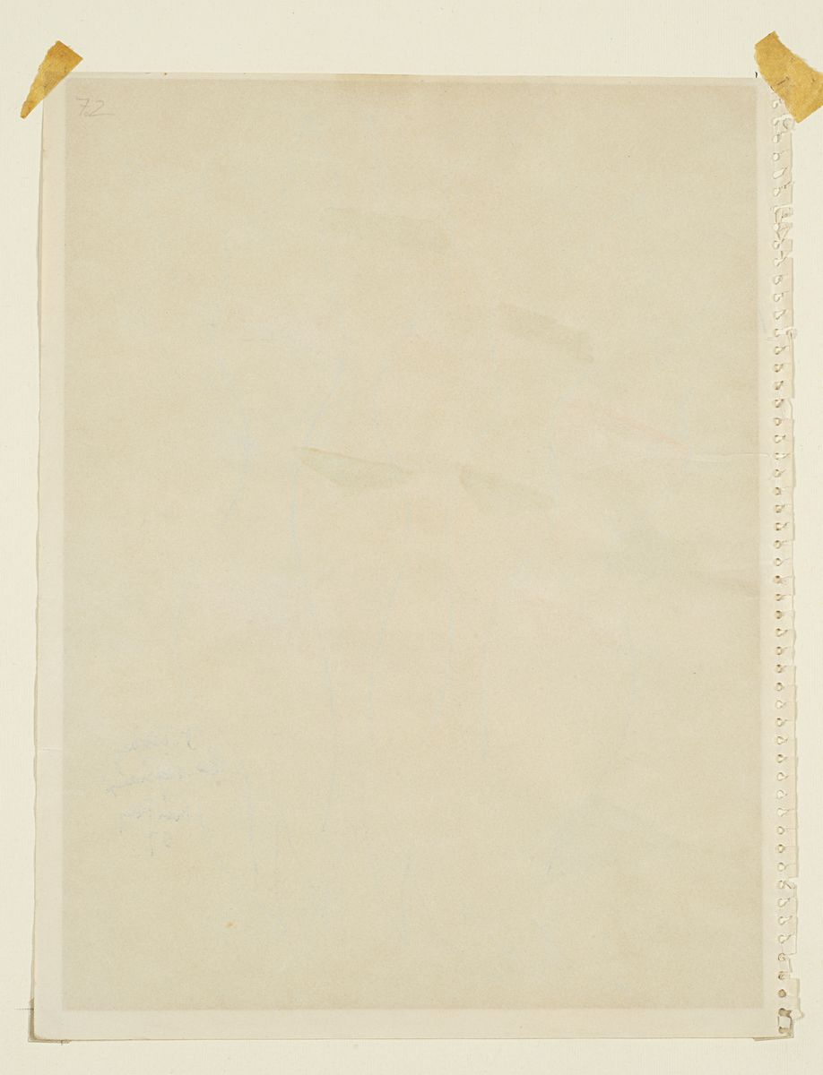 Man Ray - St. Tropez-Les Signaux, tecnica mista su carta applicata su cartone, 1957