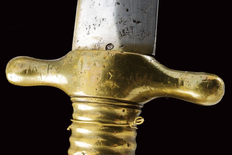 Moschetto da artiglieria Mod. 1844 a luminello con baionetta Mod. 1843, Regno d'Italia