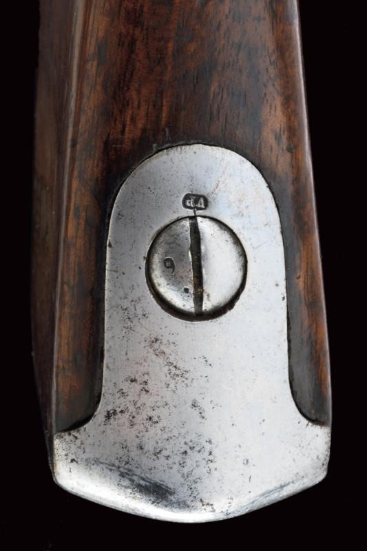 Moschetto da artiglieria Mod. 1844 a luminello con baionetta Mod. 1843, Regno d'Italia