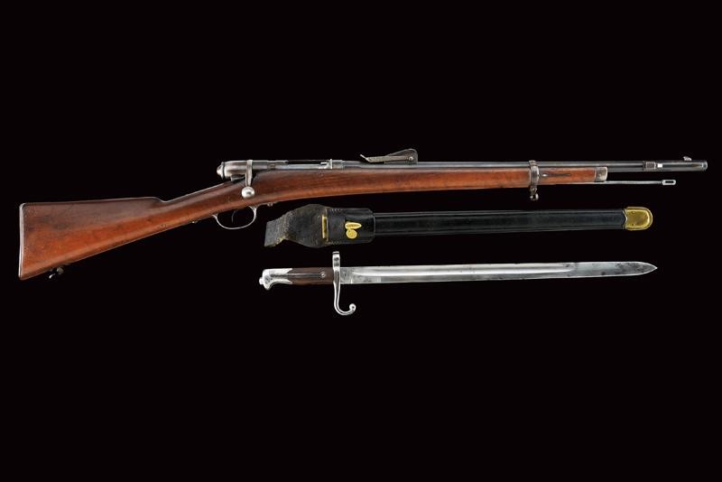 Fucile Vetterli Mod. 1870 TS con baionetta, Regno d'Italia