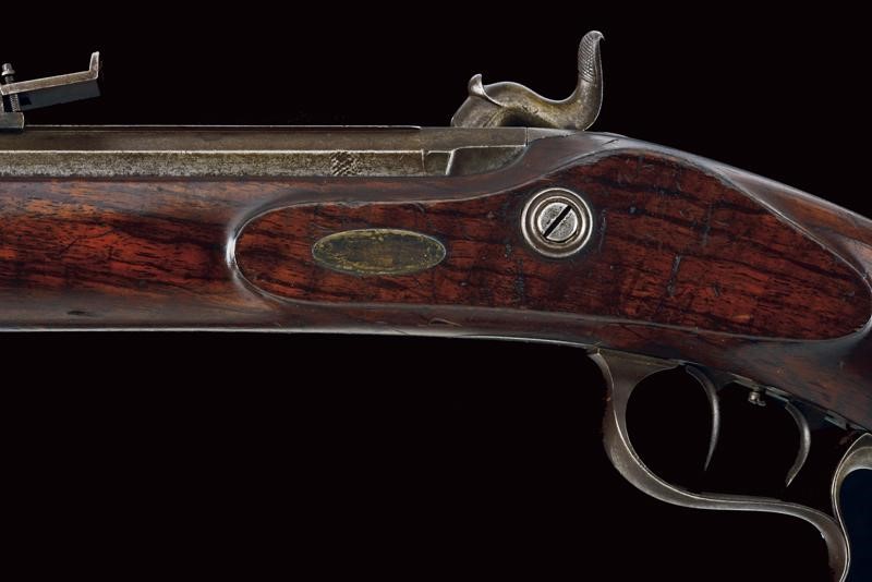 Muller, Carabina a luminello tipo cantonale svizzero, Genova, 1850/60