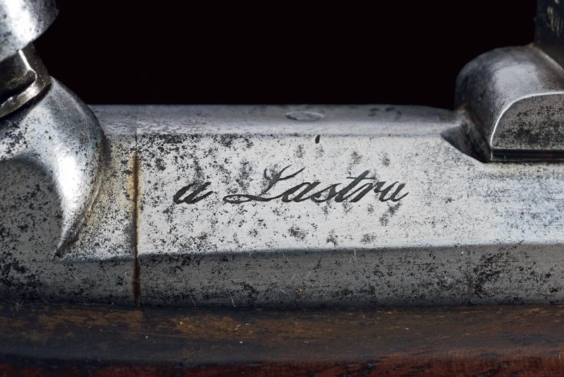 Regno delle Due Sicilie, Carabina a luminello da cacciatori Mod. 1850 con baionetta, lunghezza 12...
