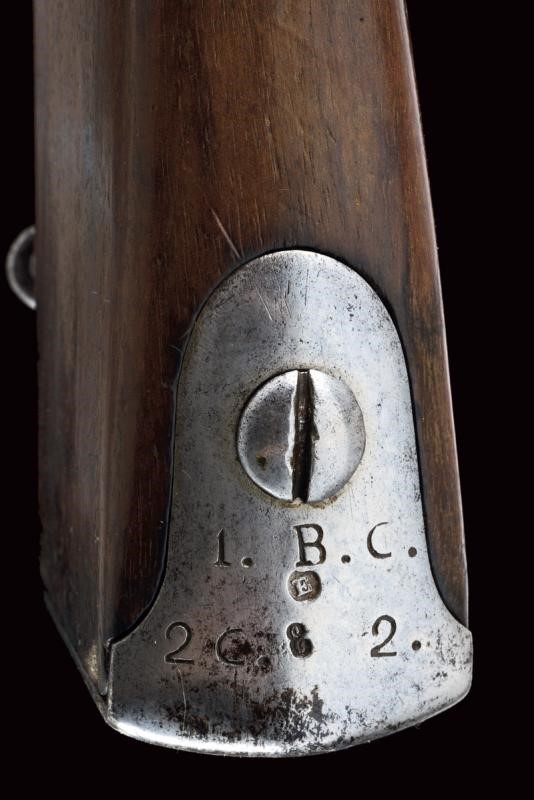 Regno delle Due Sicilie, Carabina a luminello da cacciatori Mod. 1850 con baionetta, lunghezza 12...