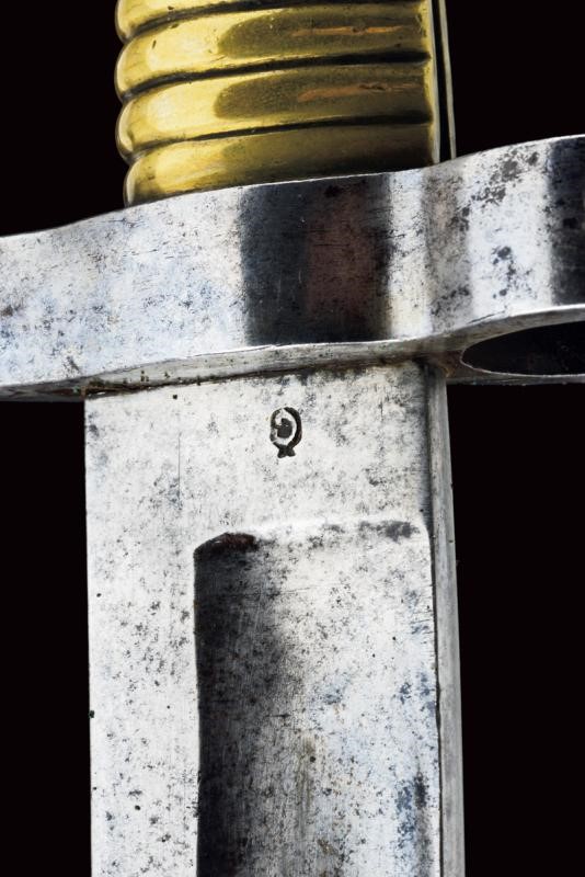 Regno delle Due Sicilie, Carabina a luminello da cacciatori Mod. 1850 con baionetta, lunghezza 12...