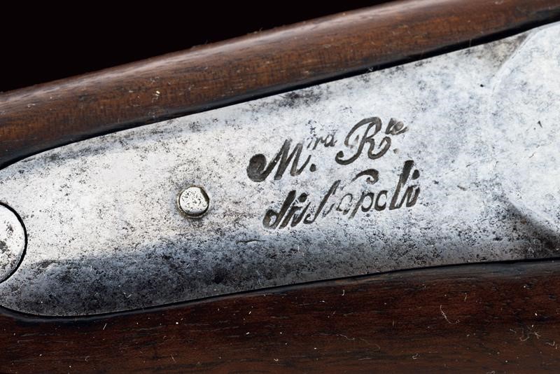 Regno delle Due Sicilie, Carabina a luminello da cacciatori Mod. 1850 con baionetta, lunghezza 12...