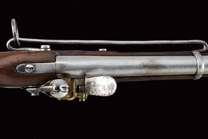 Moschettone a pietra focaia, Regno delle Due Sicilie, lunghezza 92,7 cm