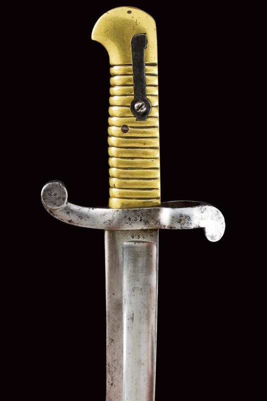F.lli Mazzocchi, Carabina da cacciatori Mod. 1857 con baionetta coeva