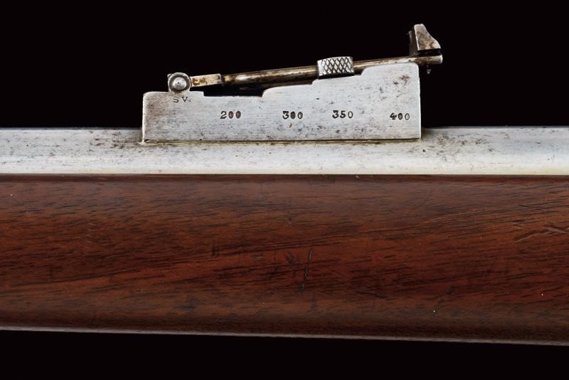 Fucile da fanteria Remington Rolling Block con baionetta, produzione Nagant, Stato Pontificio