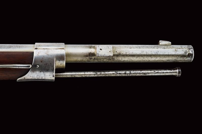 Fucile da fanteria Remington Rolling Block con baionetta, produzione Nagant, Stato Pontificio