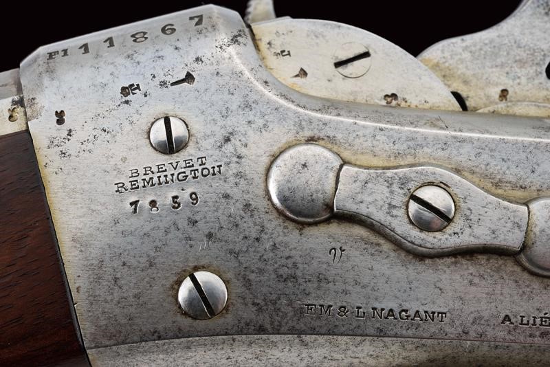 Fucile da fanteria Remington Rolling Block con baionetta, produzione Nagant, Stato Pontificio