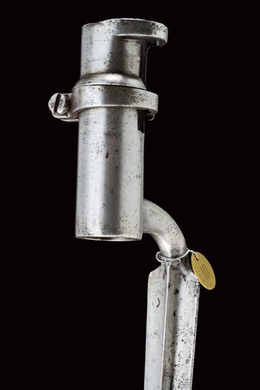 Fucile a luminello Mod. 1842, Svizzera, lunghezza 146,5 cm, con baionetta