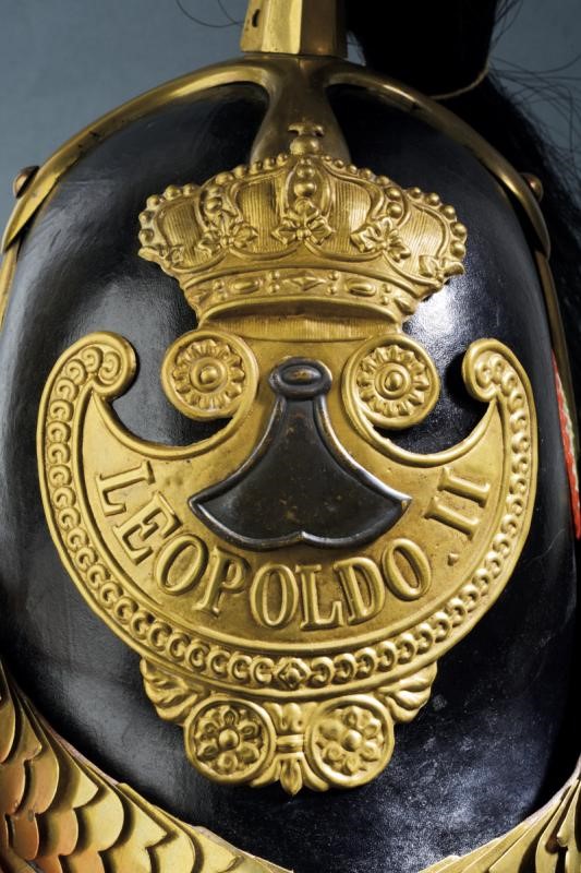 Granducato di Toscana, Elmo ed effetti per ufficiale della Guardia Civica Toscana del 1848